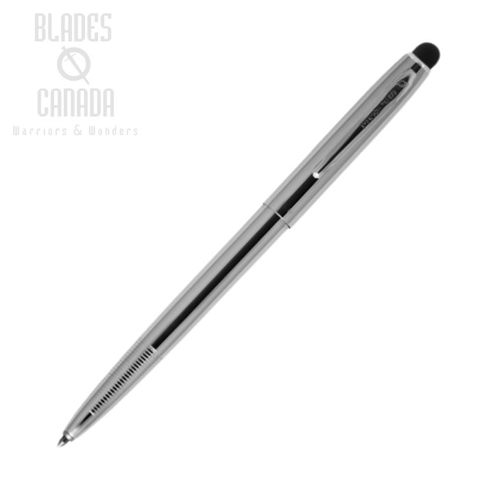 Fisher Space Pen Cap-O-Matic Pen, Chrome with Stylus, FPM4C/S
